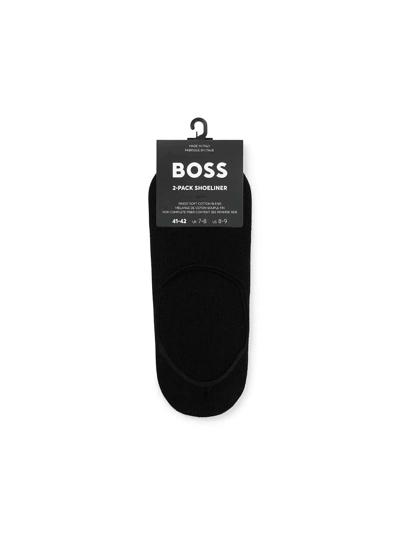 BOSS | Füßlinge 2-er Pkg white | schwarz
